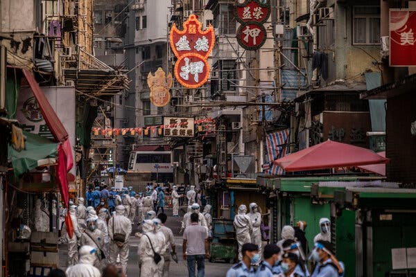Hong Kong's First Covid-19 Lockdown Exposes Deep-Rooted
Inequality 1