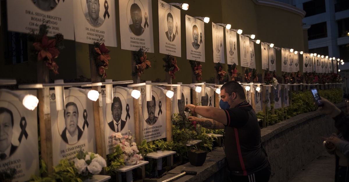 Battling COVID-19 proving deadly for Peru’s doctor
corps 1