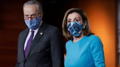 Pelosi, Schumer Urge Trump to Demand All Protesters Leave
Capitol, as 1