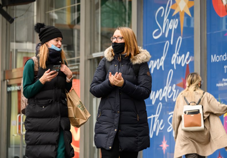 83 Percent of Americans Support Wearing Masks, But Only Half
Wear Them: Poll 1