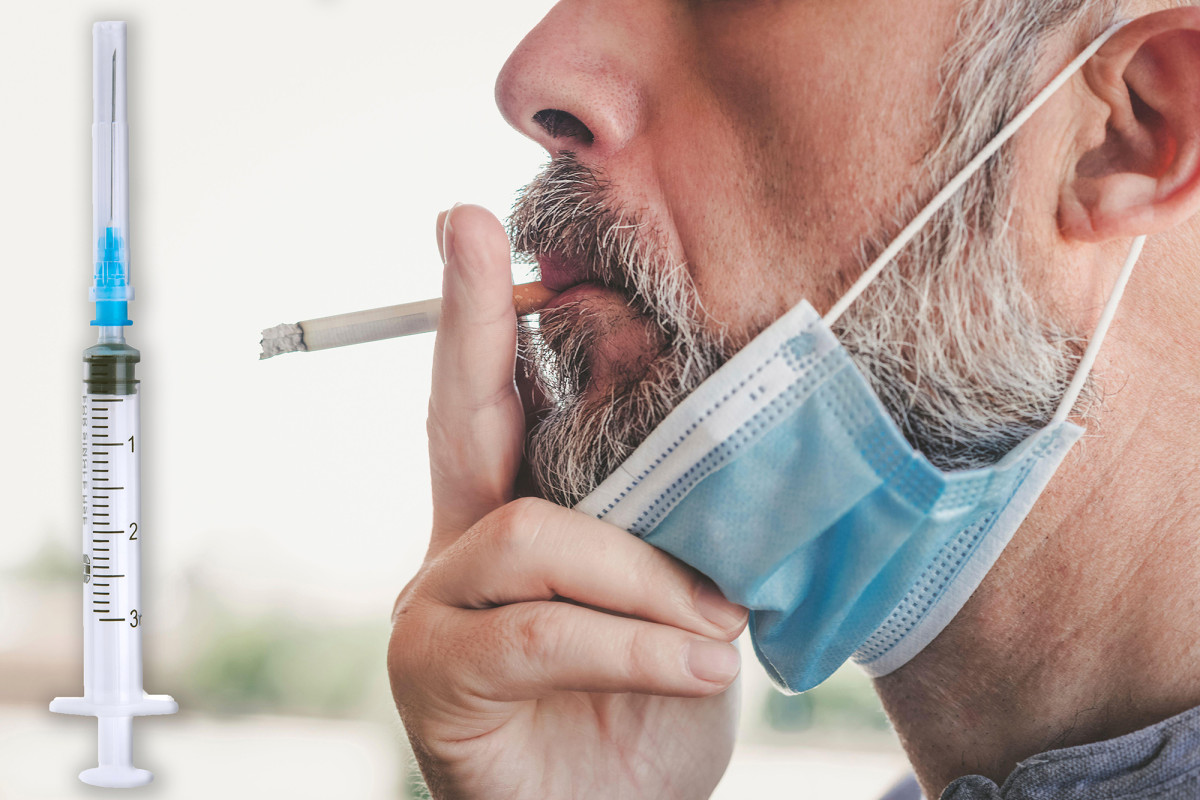 Pennsylvania moves smokers to front of COVID-19 vaccine
line 1
