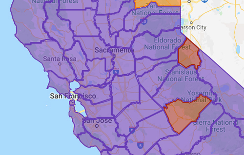 Map: California is back on coronavirus tier restrictions,
and here’s how those look 1