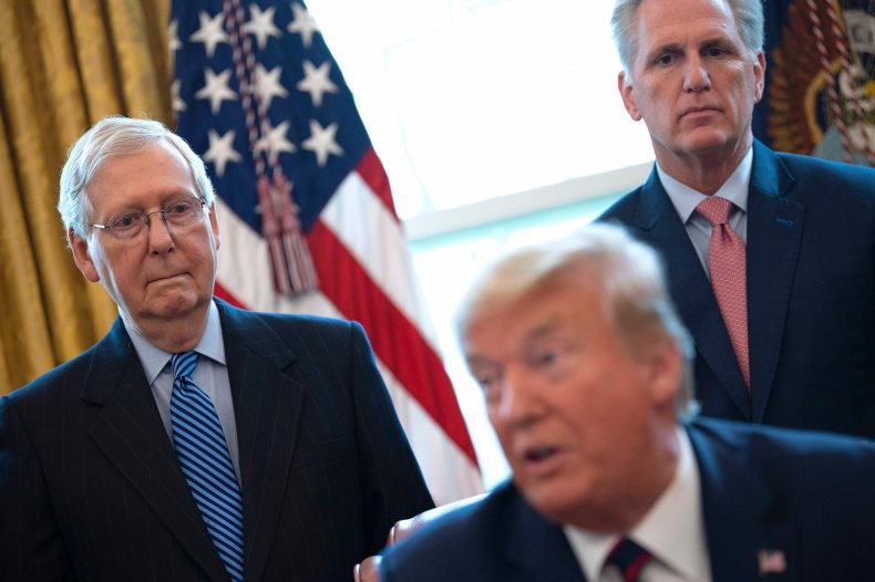 GOP Leaders Skip Donald Trump Farewell After Mitch McConnell
Blames Him for Capitol Riot 1