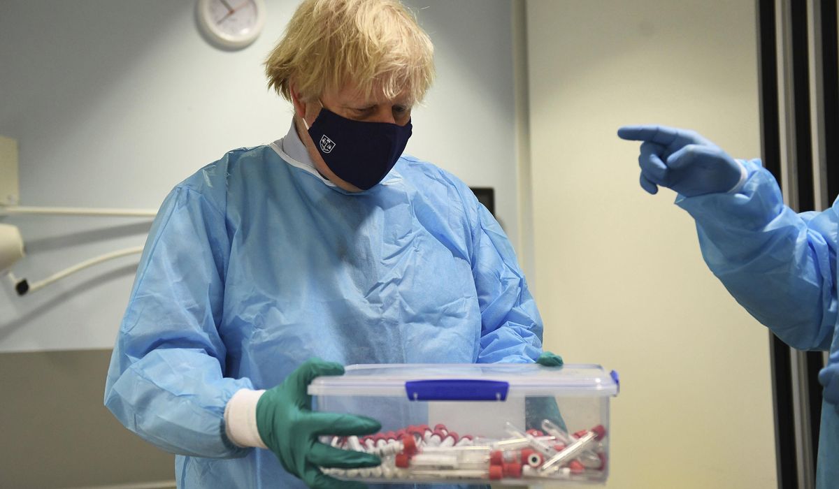 UK PM Johnson faces criticism over Scotland trip in
lockdown 1
