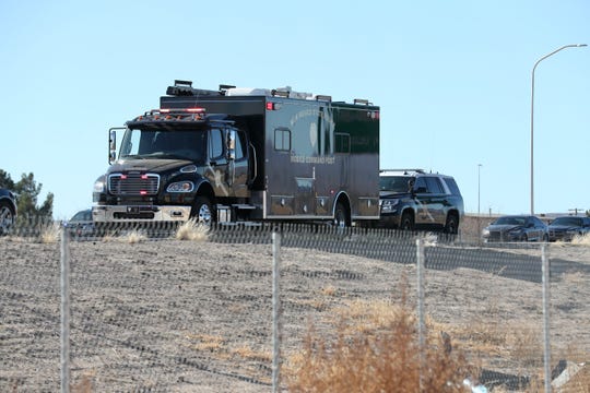 'Senseless, heinous loss': Suspect in fatal shooting of New
Mexico State Police officer killed in Interstate 10
shootout 1