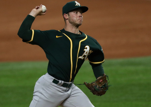 Top pitching prospect will start the Cactus League opener
for the A’s 1