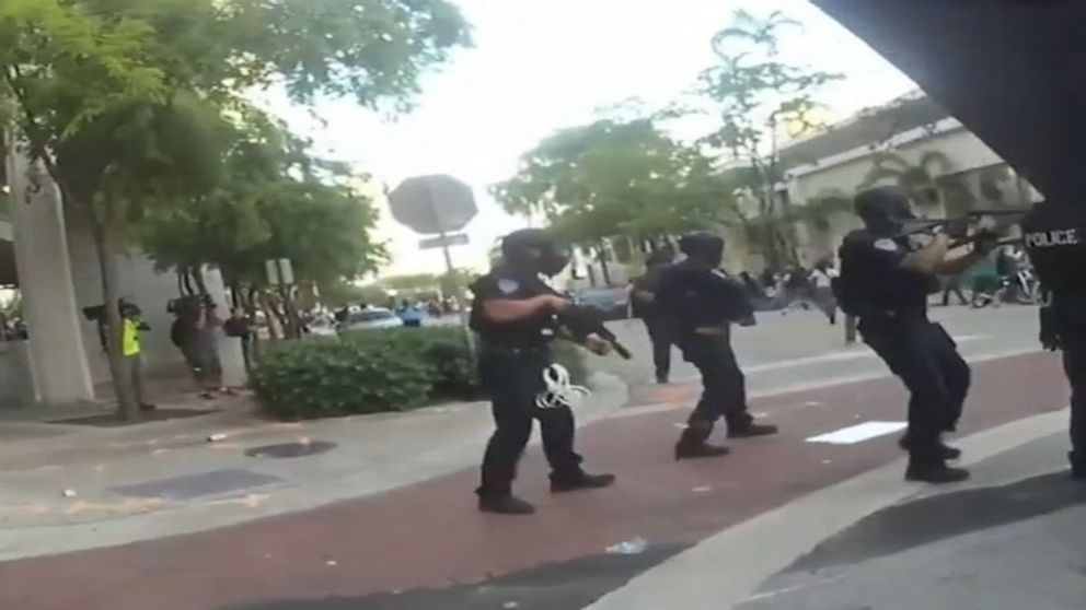 Chief: No discipline for officer who shot protestor in
face 1