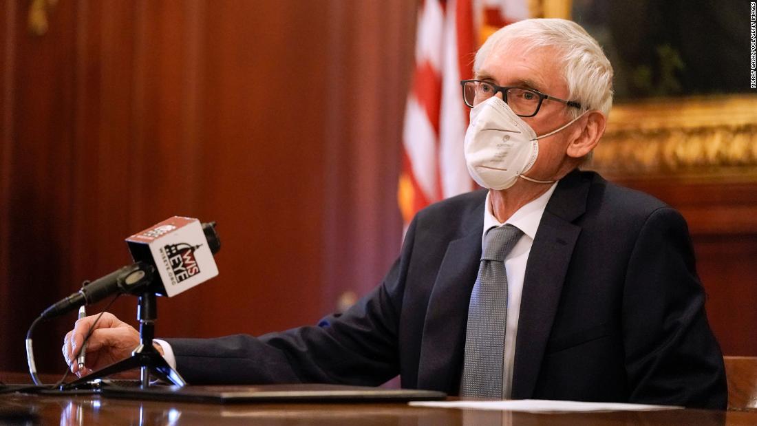 Wisconsin governor issues new mask mandate an hour after
Legislature repealed previous one 1