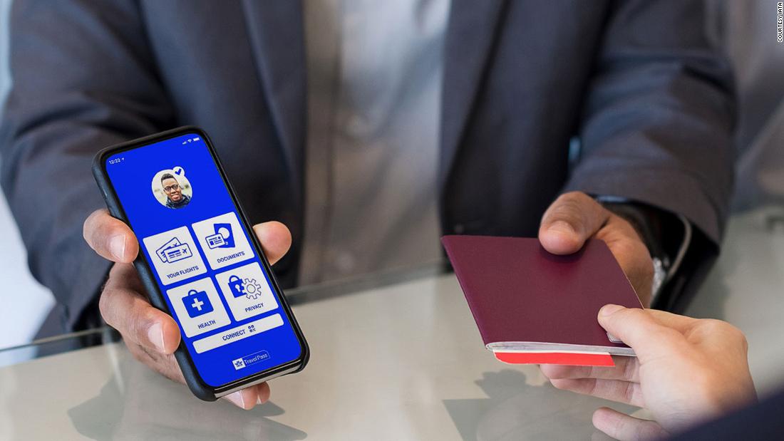 Airline industry hopes this app will be the key to reopening
borders 1