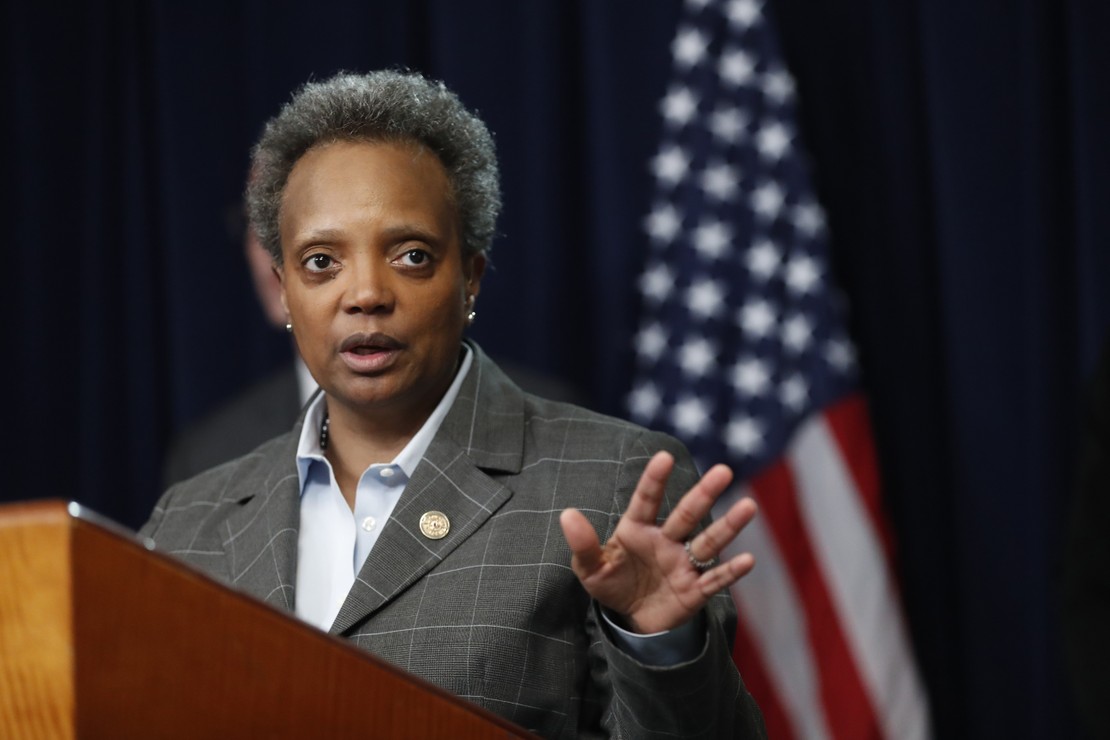 Lightfoot: Radical Mayor Claims 'It's Not About Me' as Rage
Grows Over Political Response to Police Officer's Murder 1