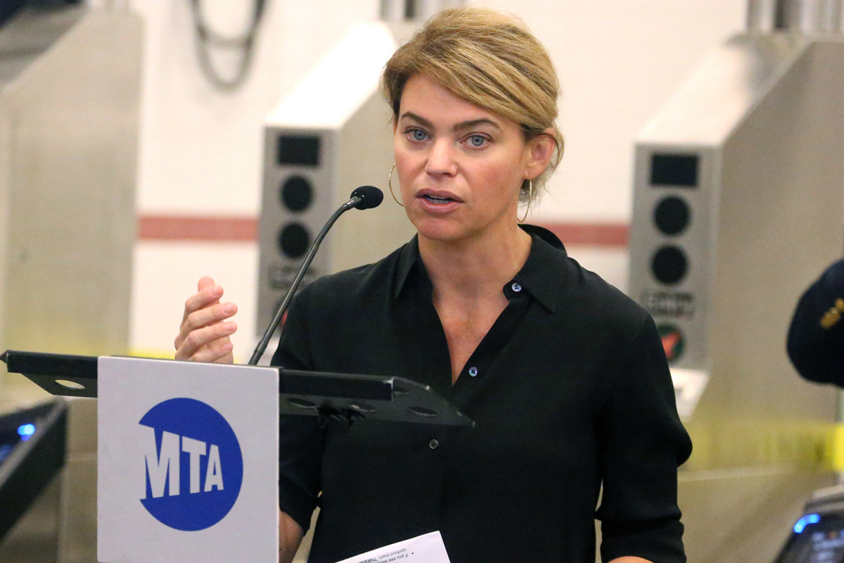 NYC transit chief Feinberg blames media for low subway
ridership amid COVID-19 1 NYC transit chief Feinberg blames media for low subway
ridership amid COVID-19 1
