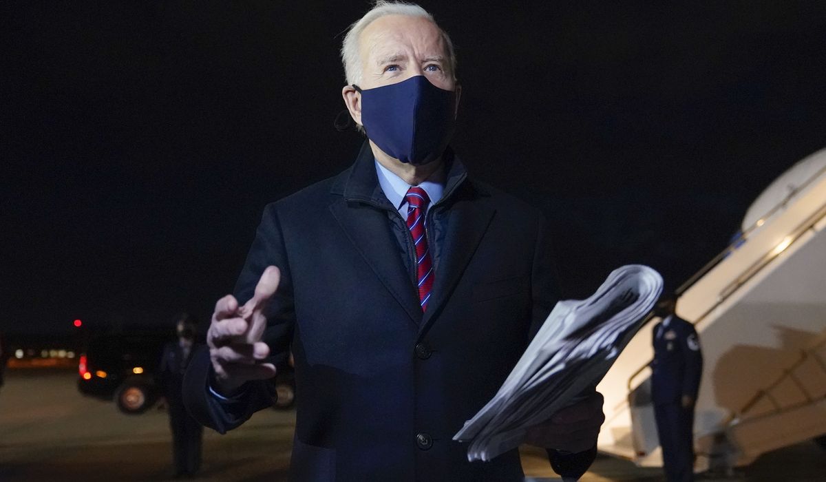 Joe Biden: Minimum wage increase unlikely to 'survive' in
$1.9 trillion coronavirus relief package 1