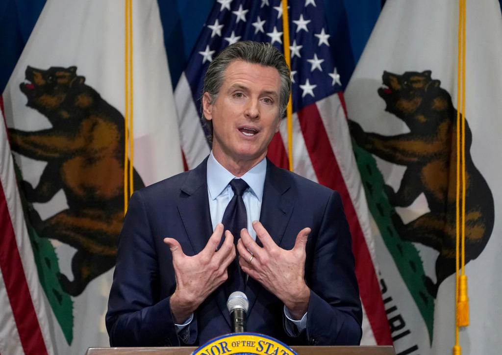 Watch: California Gov. Gavin Newsom on coronavirus vaccines,
prep sports continuation, Feb. 19 1
