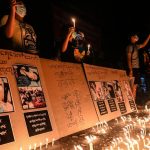 At least 18 protesters were killed amid intensifying
pro-democracy demonstrations in Myanmar 1