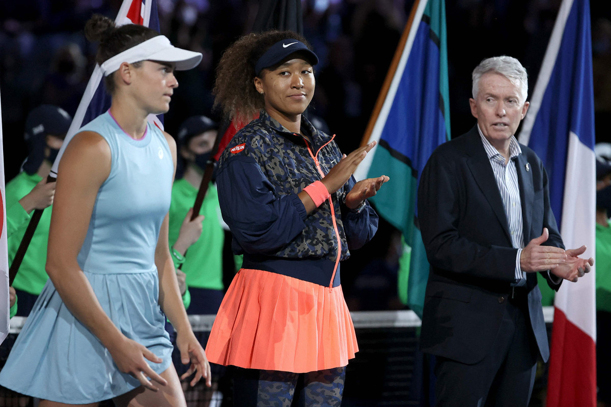 Naomi Osaka’s awkward Australian Open interview moment goes
viral 1