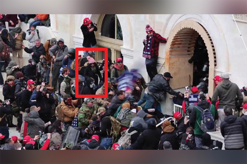 Pennsylvania woman dubbed ‘bullhorn lady’ charged in Capitol
riot 1