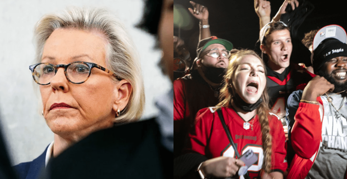 Tampa Mayor: Police Will Investigate “Bad Actors” Who Didn’t
Wear Masks at Super Bowl 1