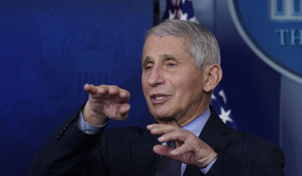 Dr. Anthony Fauci: We need to keep our coronavirus guard
up 1