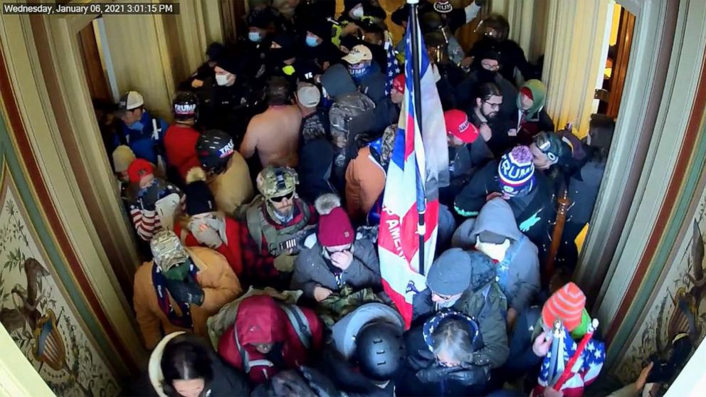'Blame Trump' defense in Capitol riot looks like a long
shot 1