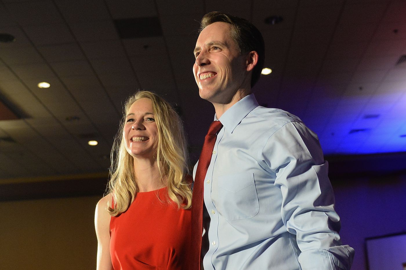 Sen. Josh Hawley’s wife files criminal complaint over
protest outside couple’s Washington, D.C. home: report 1 Sen. Josh Hawley’s wife files criminal complaint over
protest outside couple’s Washington, D.C. home: report 1