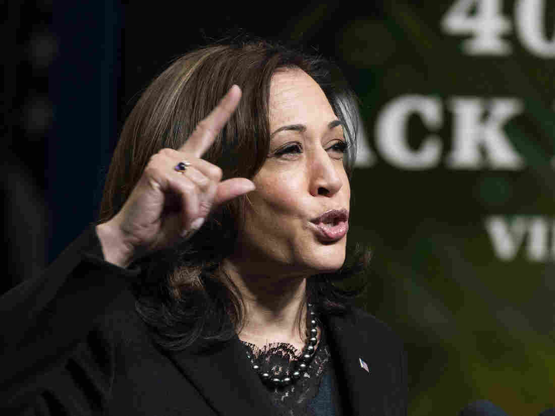 At Black History Event, Harris Champions COVID-19 Bill For
Its Aid To Black Americans 1