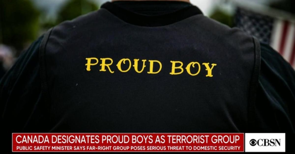 Canada designates Proud Boys a terrorist group after U.S.
Capitol riot 1