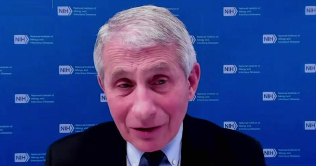 Dr. Fauci on when children may be able to get COVID-19
vaccines 1