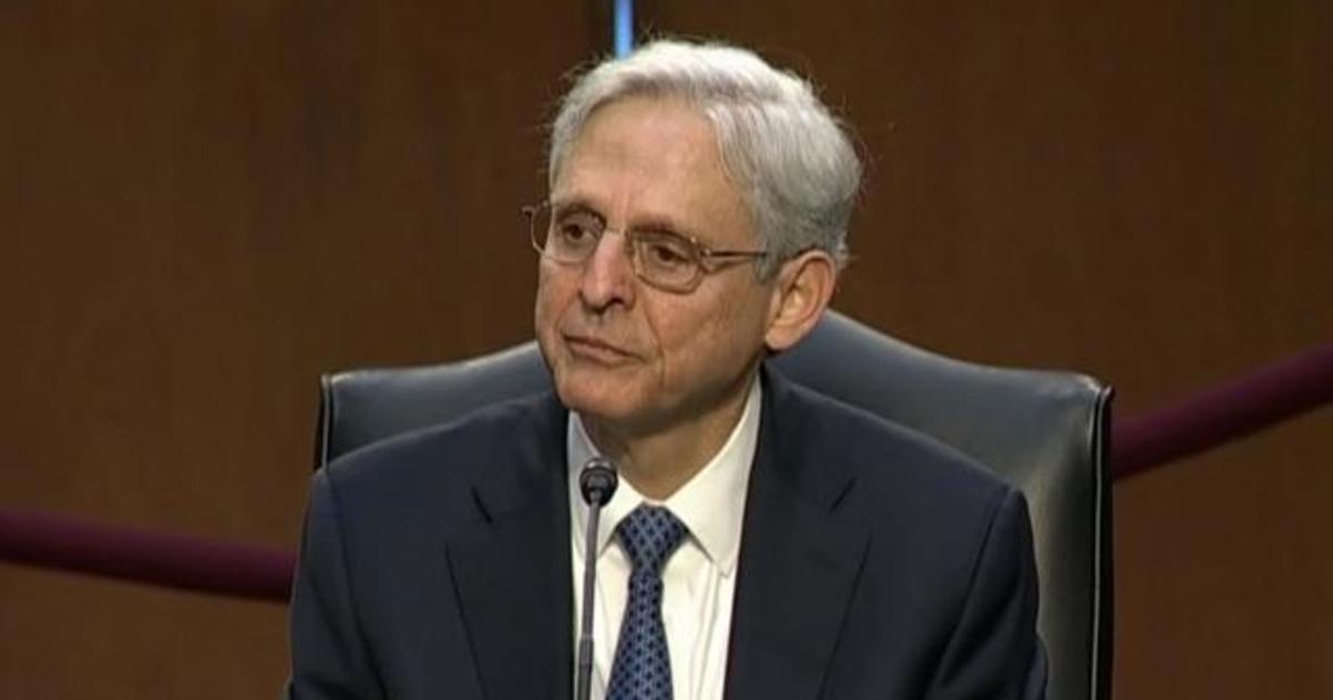 Garland vows to investigate D.C. riot, keep politics out of
DOJ 1