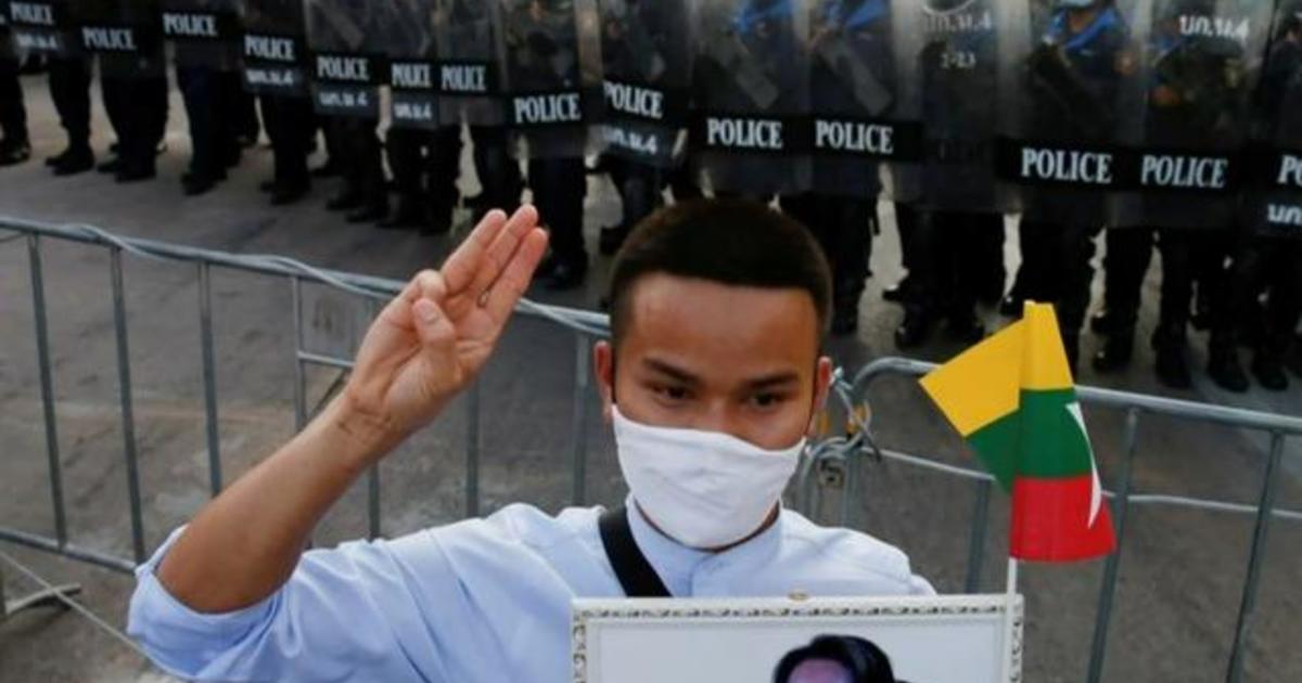 At least 18 dead after bloodiest day of protests since
Myanmar military coup 1