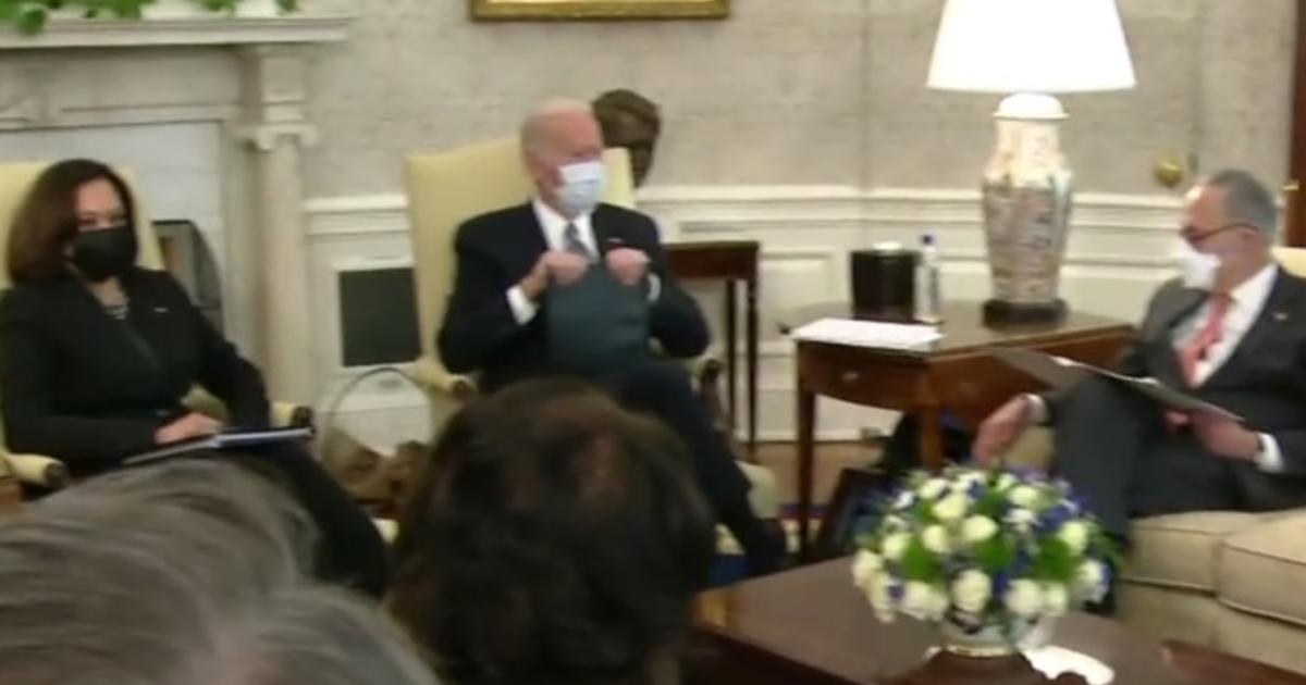 Biden meets with Democrats to discuss COVID-19 stimulus
proposal 1