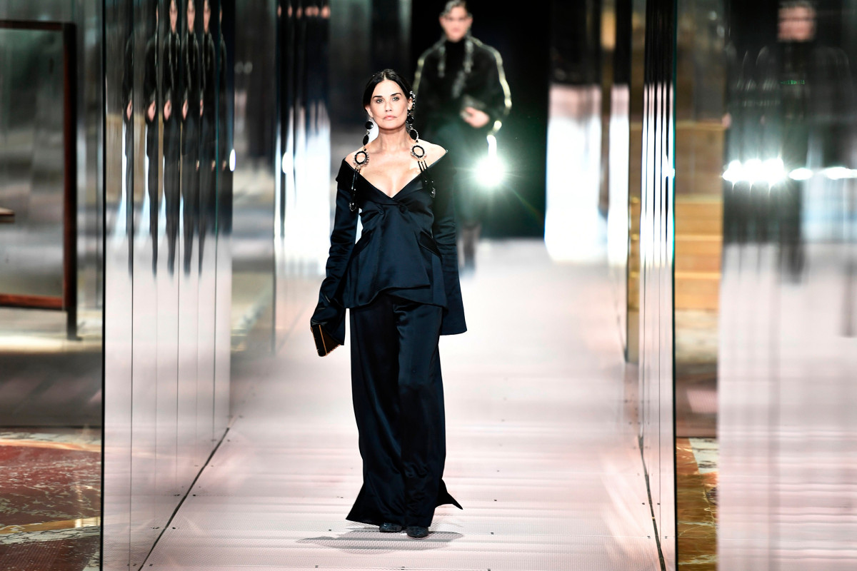 Demi Moore opens up about her surprise Fendi runway
appearance 1