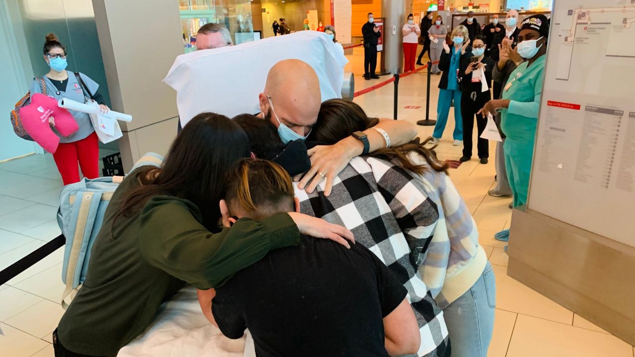 After prayer, hope and some new technology, a Hauppauge
pastor bests COVID-19 1
