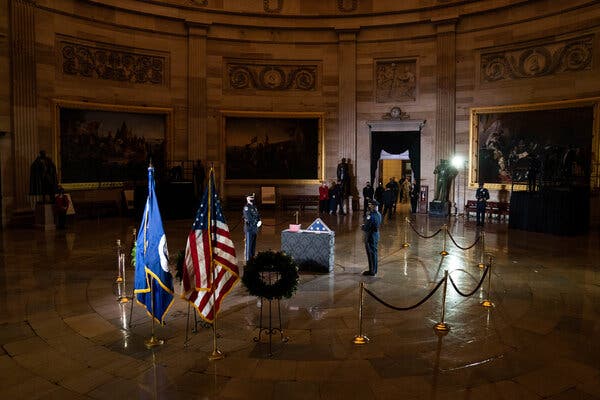 Officer Killed in Jan. 6 Assault Is Honored at the
Capitol 1