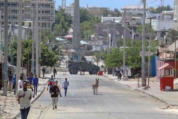 Gunfire at Mogadishu Protest Intensifies Somali Election
Impasse 1