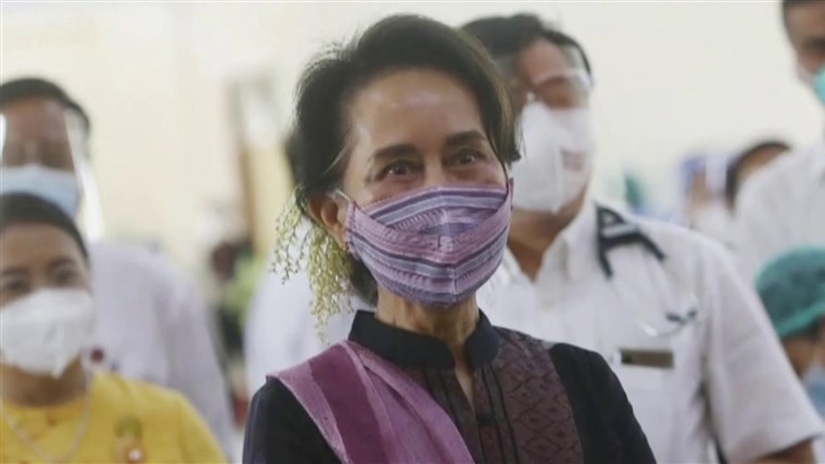 Thousands protest Myanmar coup as generals shut down
internet 1