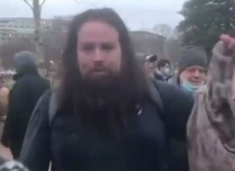 Peter Stager, Capitol Rioter Accused of Beating Officer With
Flag Pole, Faces 40-Year Sentence 1