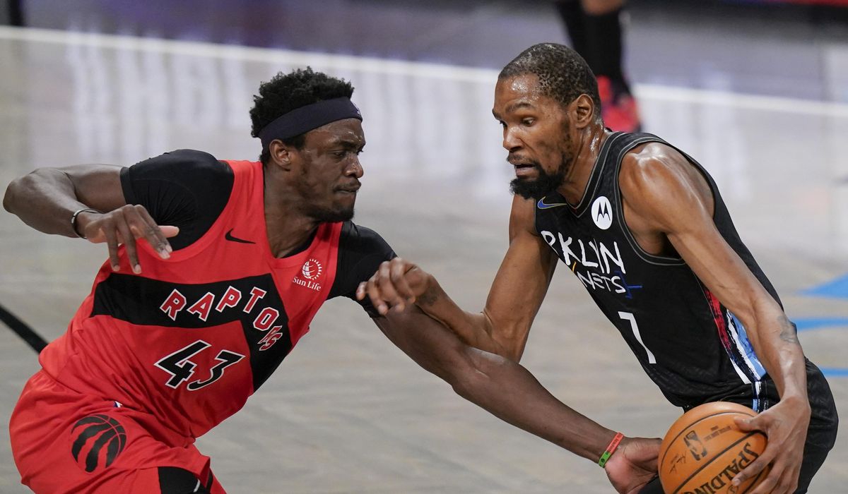 Durant out until Friday for coronavirus protocol
reasons 1