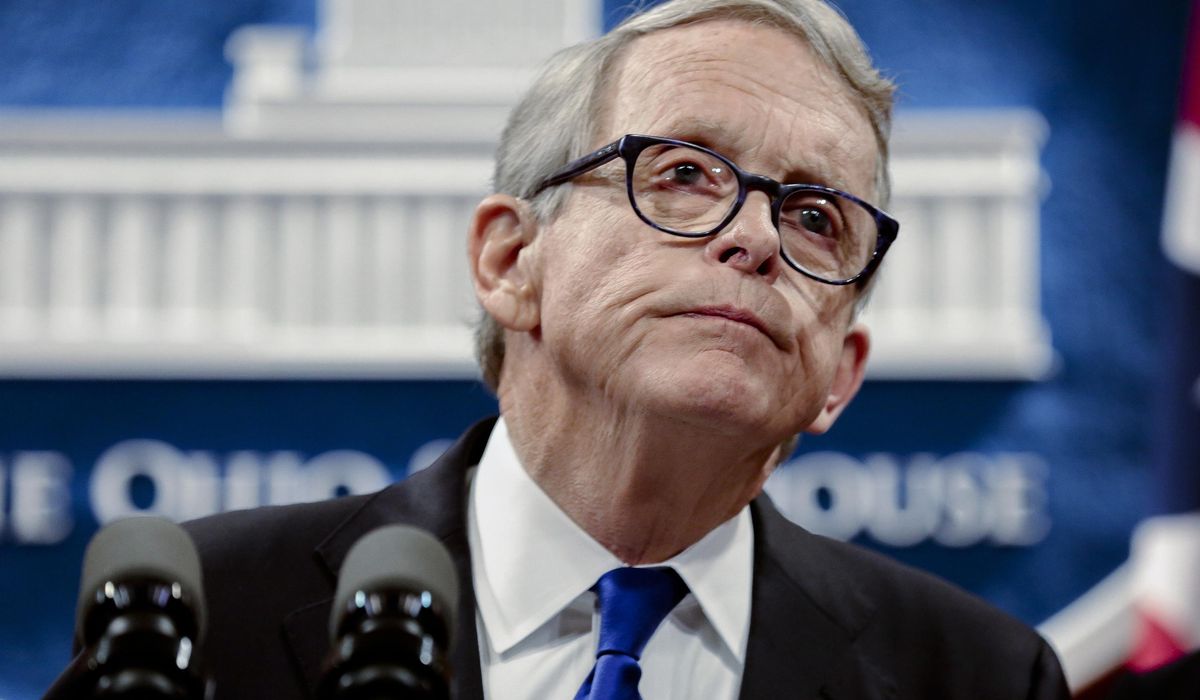 Ohio governor, first lady receive 2nd COVID-19 vaccine
shot 1