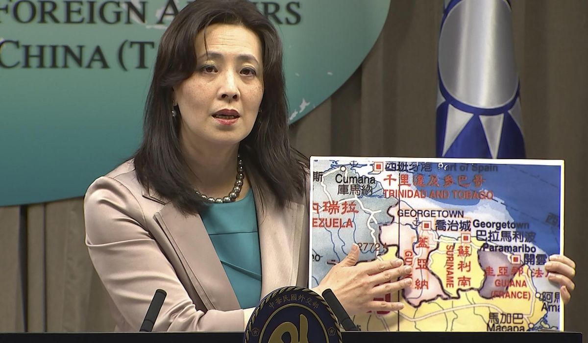 Taiwan says trade office with Guyana now off, blaming
China 1