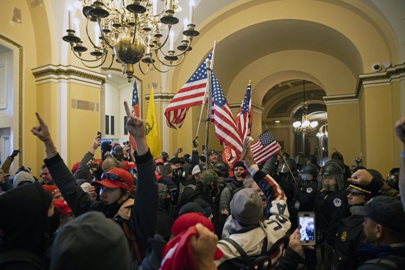 Jason Hyland, Man Who Allegedly Chartered Private Plane to
Transport Rioters to D.C., Charged 1