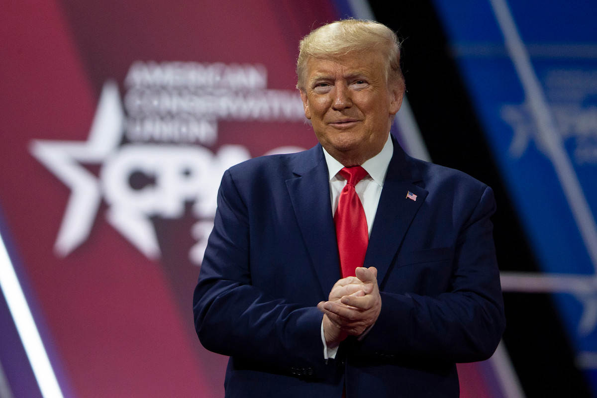 Trump to speak at CPAC in first public appearance after
leaving office 1