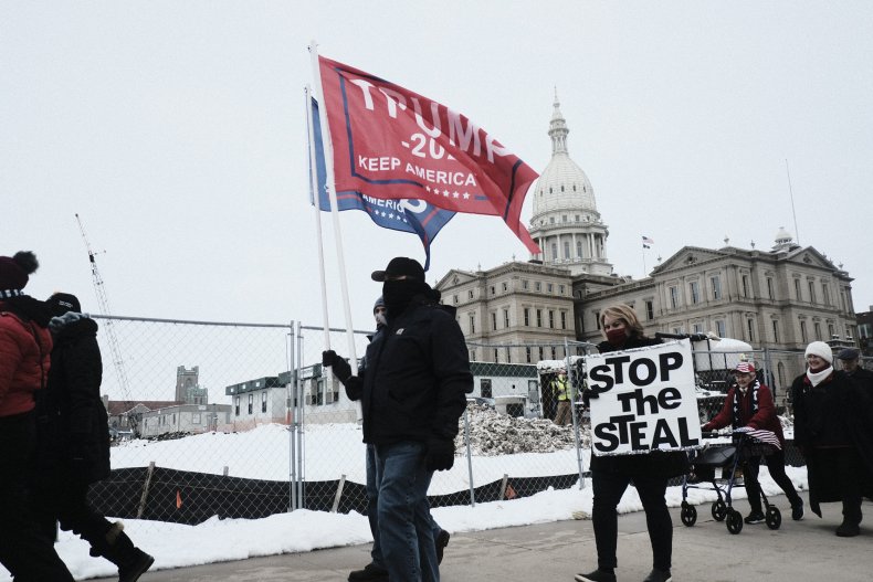 Aide to Michigan Republican Who Called Capitol Riot 'Hoax'
Quits to Work for Democrat 1