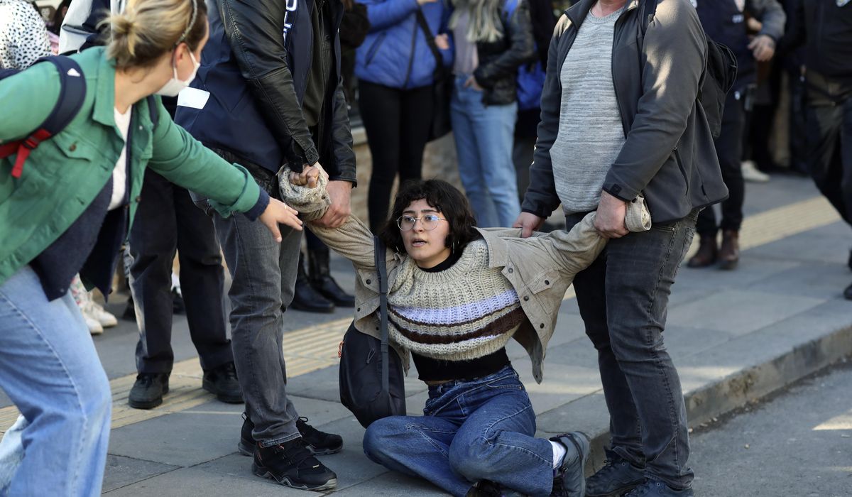 Turkish president takes action at protest-rocked
university 1