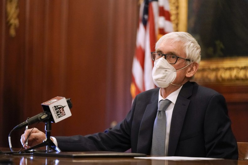 Wisconsin Governor Tony Evers Slaps Down Legislature's
Repeal of Mask Mandate With New Order 1