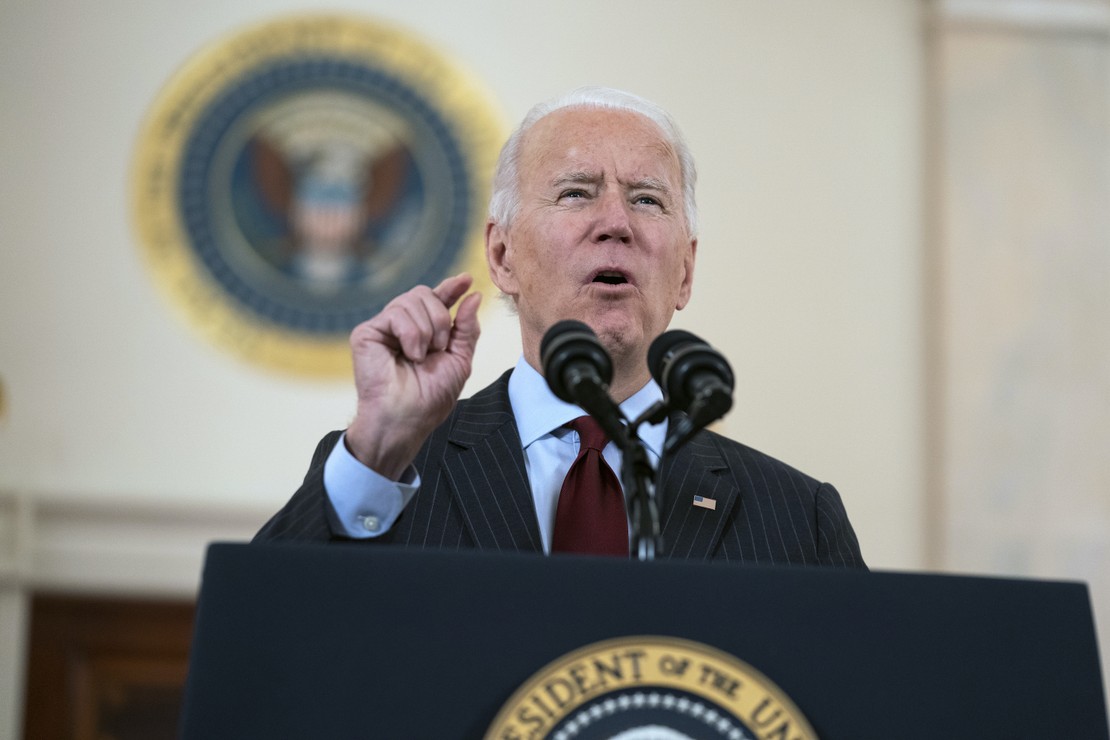 Biden Accuses Texas and Mississippi Governors of
'Neanderthal Thinking' For Lifting Mask Mandates 1