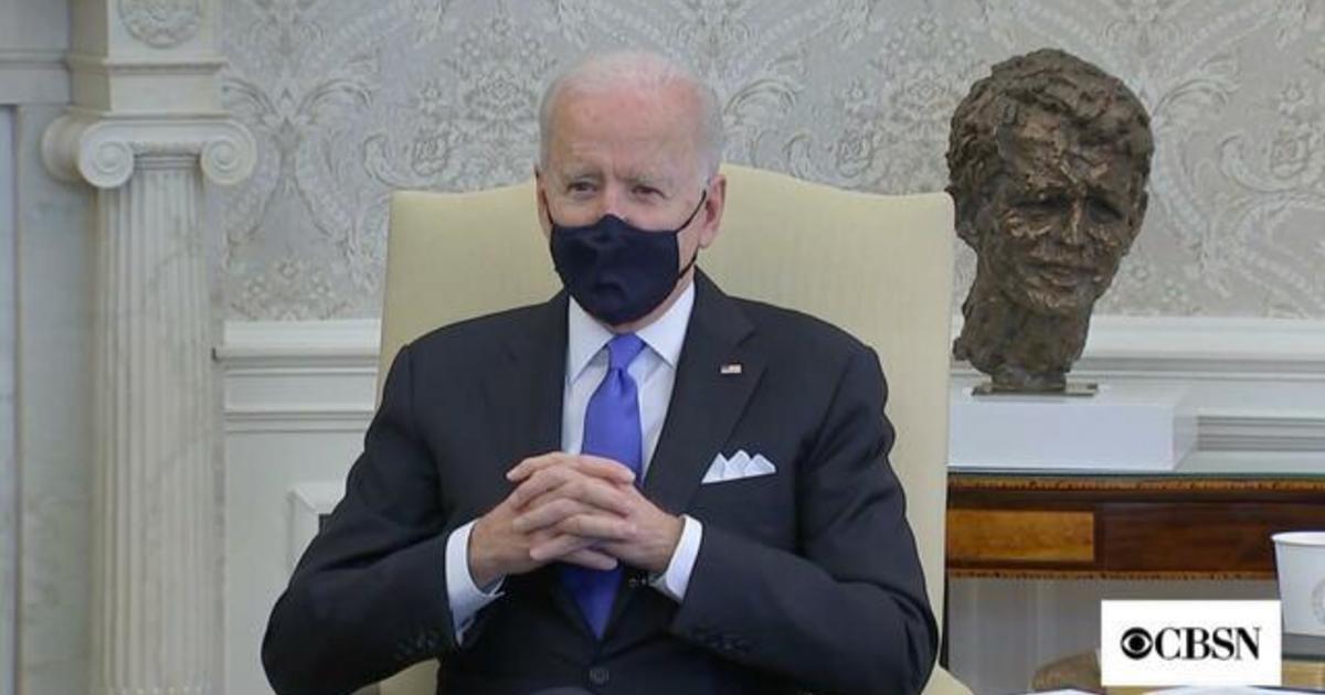 Biden criticizes Texas and Mississippi for lifting mask
mandates 1