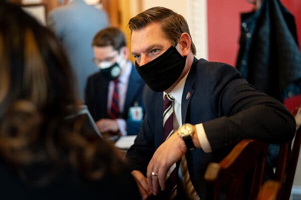 Representative Eric Swalwell Sues Trump Over Capitol
Riot 1