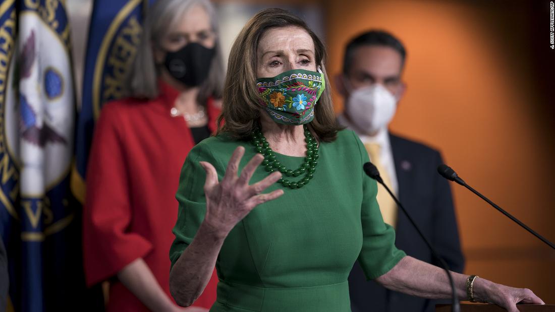 Pelosi's office says 2 controversial projects will be pulled
from Covid bill 1