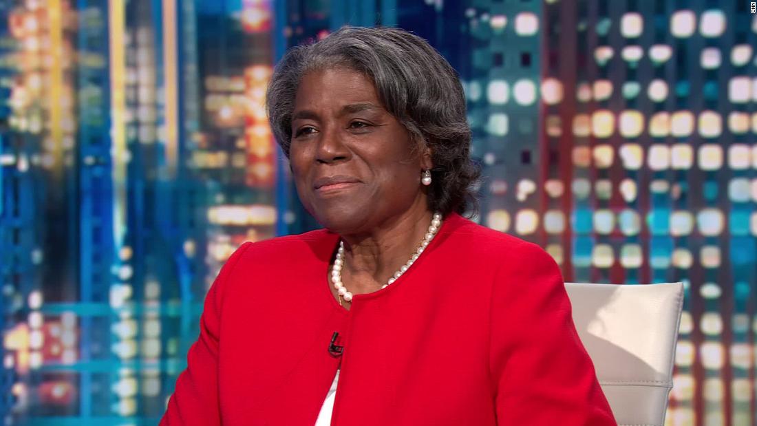 UN Ambassador Linda Thomas-Greenfield: Congress' work in
wake of Capitol riot 'shows that our democracy is
resilient' 1