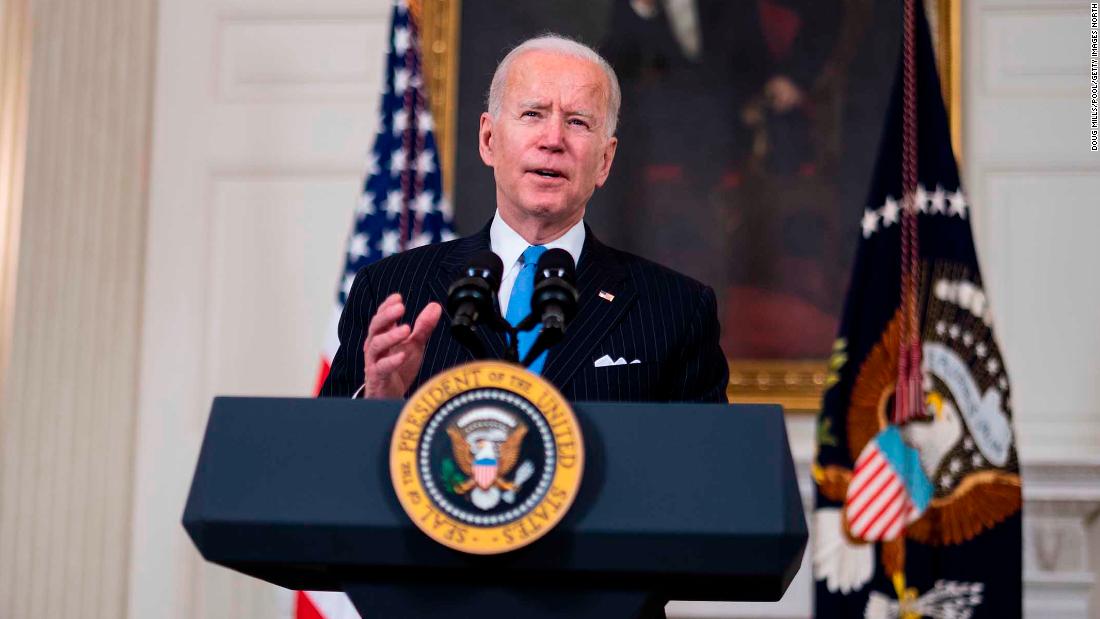 Biden criticizes Texas and Mississippi for lifting Covid-19
restrictions despite pleas from health experts 1